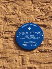 Niloc Semaj, time traveller