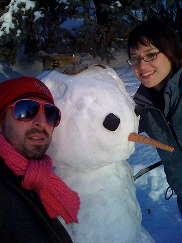w/snowman in St Charles