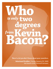 Whi is only two degrees from Kevin Bacon?