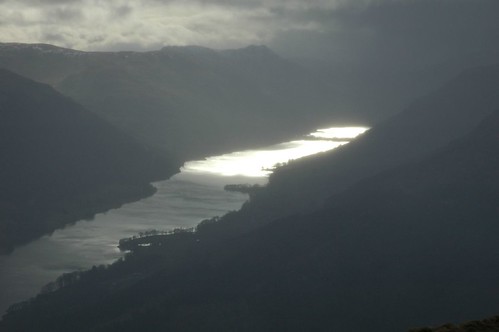 Loch Voil as the skies darkened