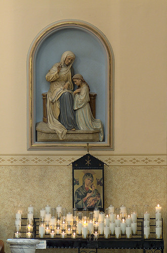Saint Anthony of Padua Roman Catholic Church, in Saint Louis, Missouri, USA - Saint Anne