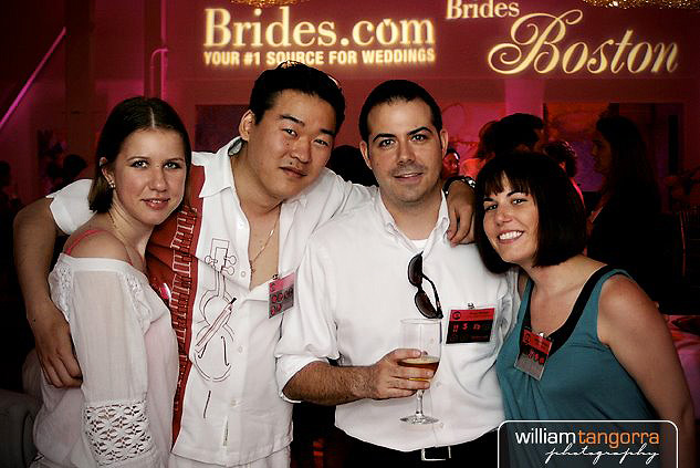 Brides Magazine Party Photo care of William Tangorra