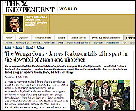 El articulo de James Brabazon en The Independent
