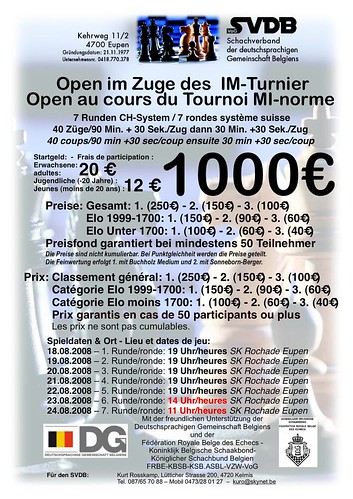Einladung IM-Open 2008