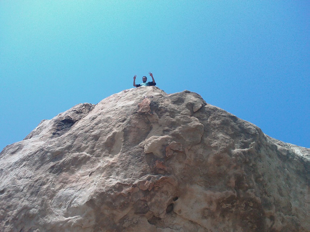 Me at the top.