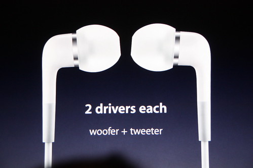 iPod nuevos audífonos