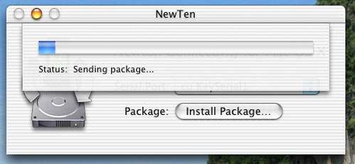 NewTen - sending a package