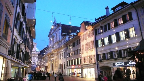Main Street, Solothurn, Christmas 2008