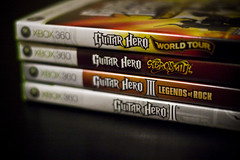 All Xbox 360 Guitar Hero Games World Tour, 3, ...