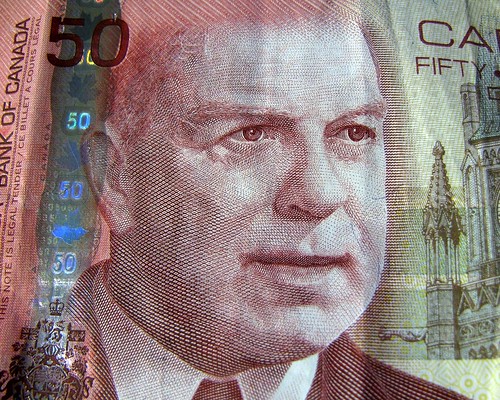  Canadian 50 dollar bill 
