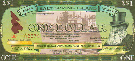 Salt Springs One Dollar