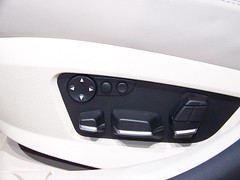 2009 BMW 750i seat controls