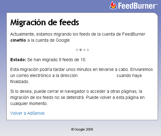 Migracion FeedBurner a Google - 2