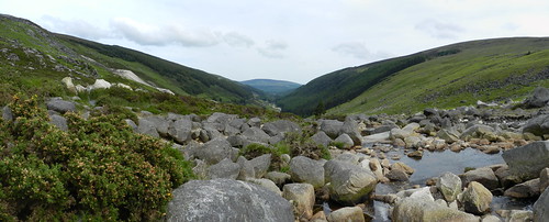 Seven Churches, Co. Wicklow - panorama
