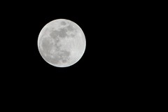 Full Moon Before Lunar Eclipse