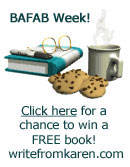 Win a FREE book at writefromkaren.com