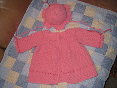 img pink baby sweater