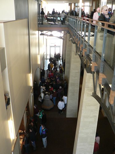Crowd in the Museum