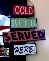 Cold Beer Served Here!