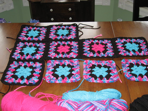 crochet granny square double