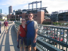 Clare & Dennis at Coors Field