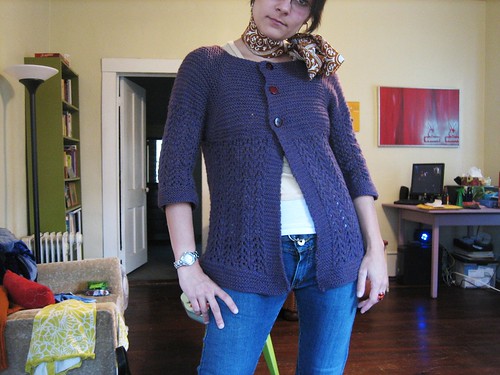 080919. the february lady sweater, all done.