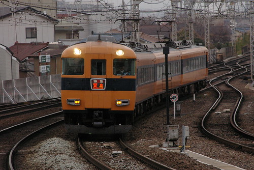 Kintetsu12410series in Yamato-Yagi,Kashihara,Nara,Japan　2008/12/13