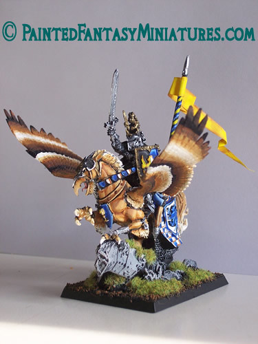 pegasus knight painted by Heather Lee Brent