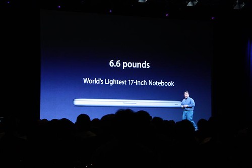 peso MacBook pro 17