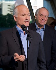 Jack Layton and Ed Broadbent take Questions