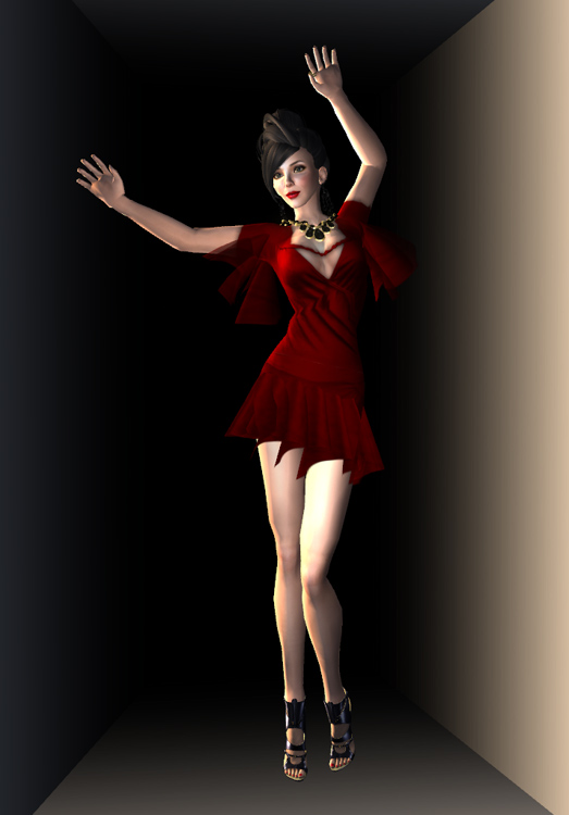 Glam Affair 10 Linden Red Dress