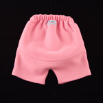AhMay Designs - pink wool shorts