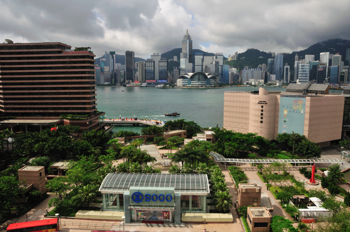 香港喜來登海景房視野
