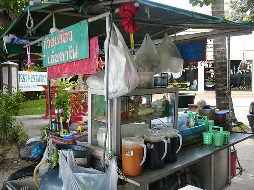 koh samui－noodle stall@chaweng noi beach-バーミー0001