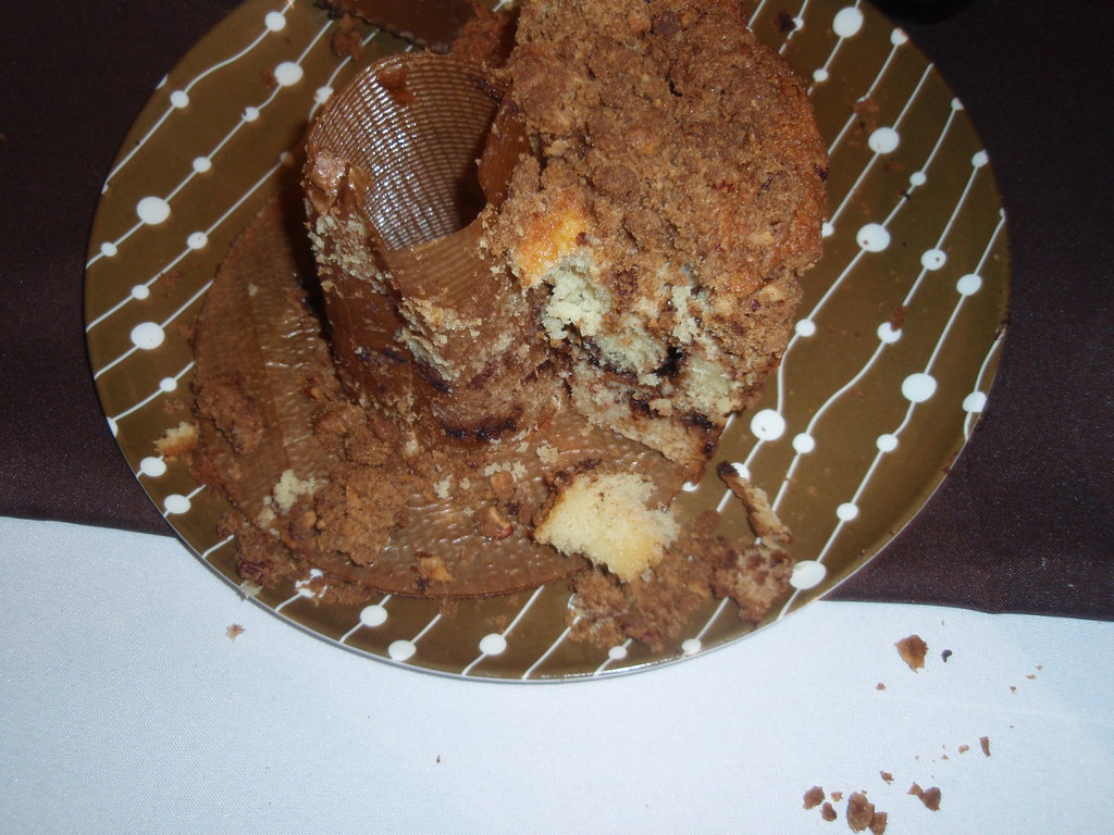 Coffee cake at Baked book party