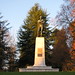 Robbie Burns Statue in Stanley Park Dec