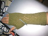 Draconic mitten pre-sewing