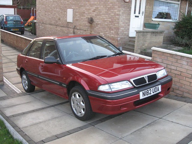 One of two Rover 214 SEi's that I own. (EDIT: Now sold!)