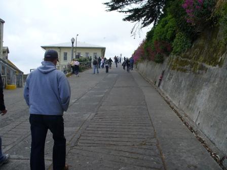 Incline on Alcatraz