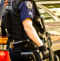 NYPD ESU (Tony Shi.) Tags: new york riot cops machine police nypd gear full service guns emergency fdny swat fbi emans unit equipped armed swatteam ert tactical  esu  gearedup specialforce       