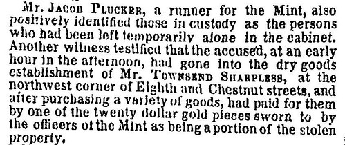 Mint Cabinet Robbery 1858
