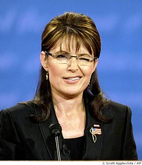 Sarah Palin has the wink