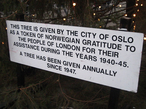 The Norway Spruce (Christmas Tree) @ Trafalgar Square