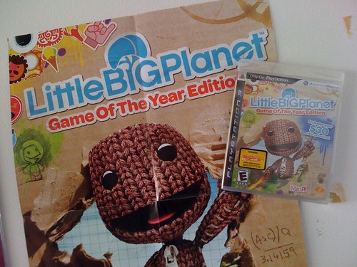 LBP packaging on wall