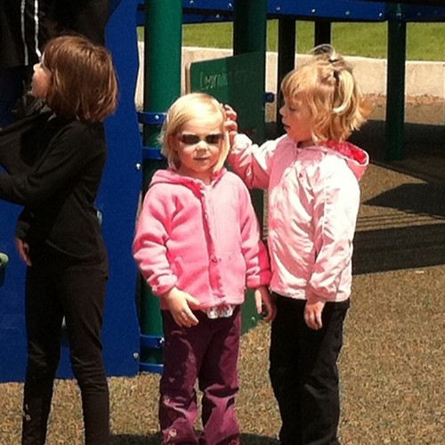 Sisters at the Playground