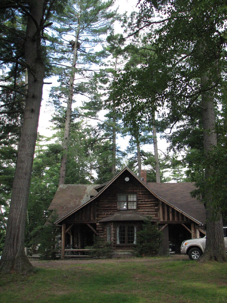 The eagle's nest above our Adirondack camp