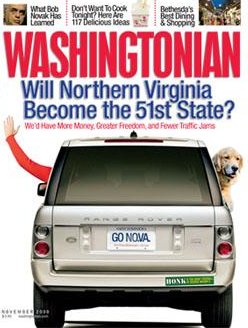 November 2008 Washingtonian Magazine Contents - 51st State - Don't Want to Cook