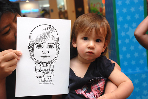 Caricature live sketching for Marina Square Day 2 - 13