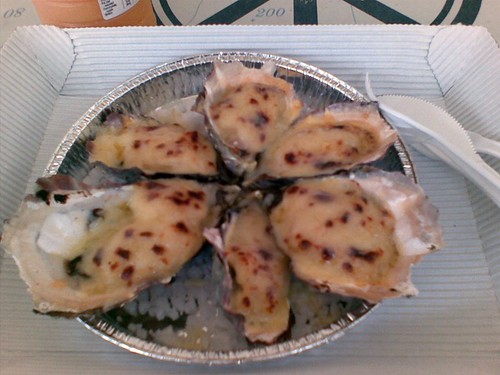 Oyster Mornay@Fisheries on the Spit