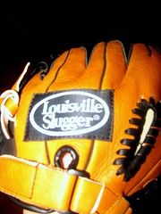 My first softball glove.